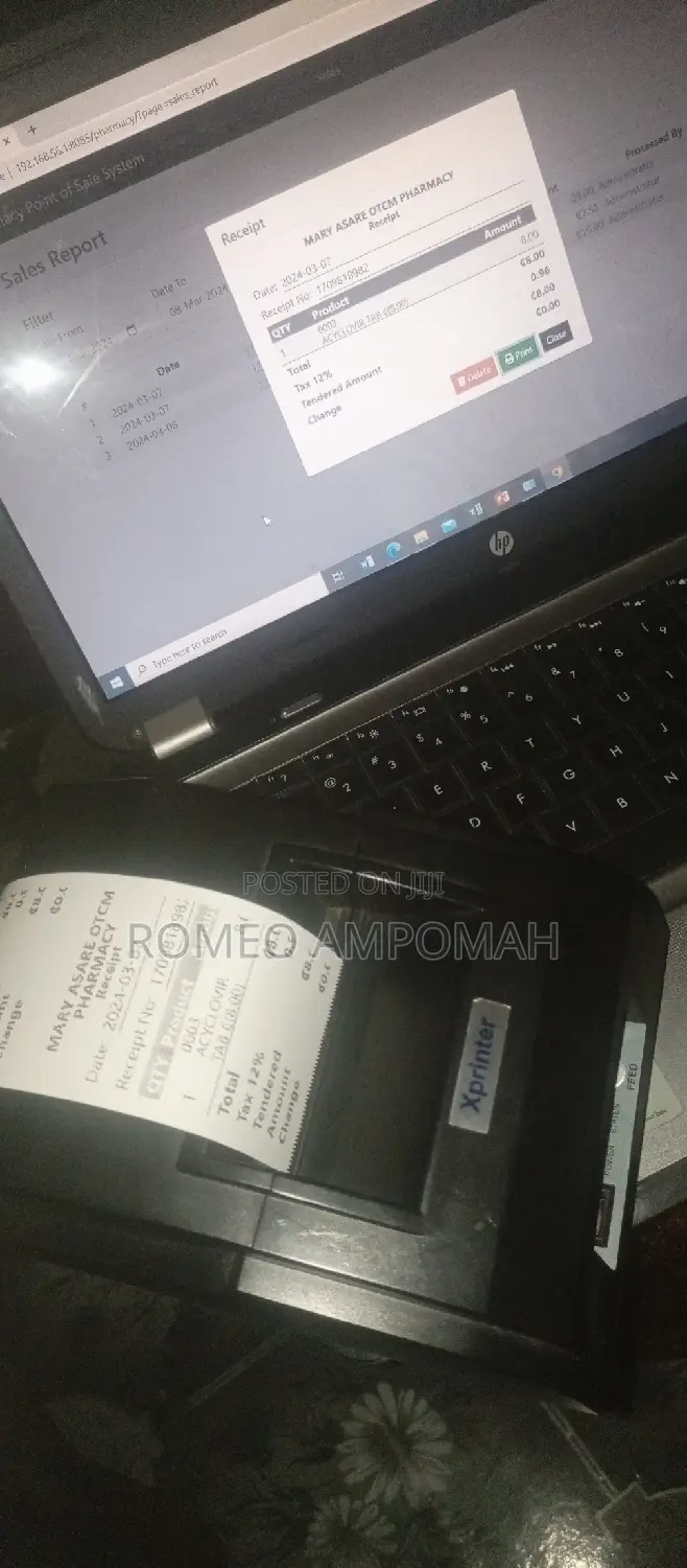 Pharmacies,Herbal Shops Pos System With Active Inventory
