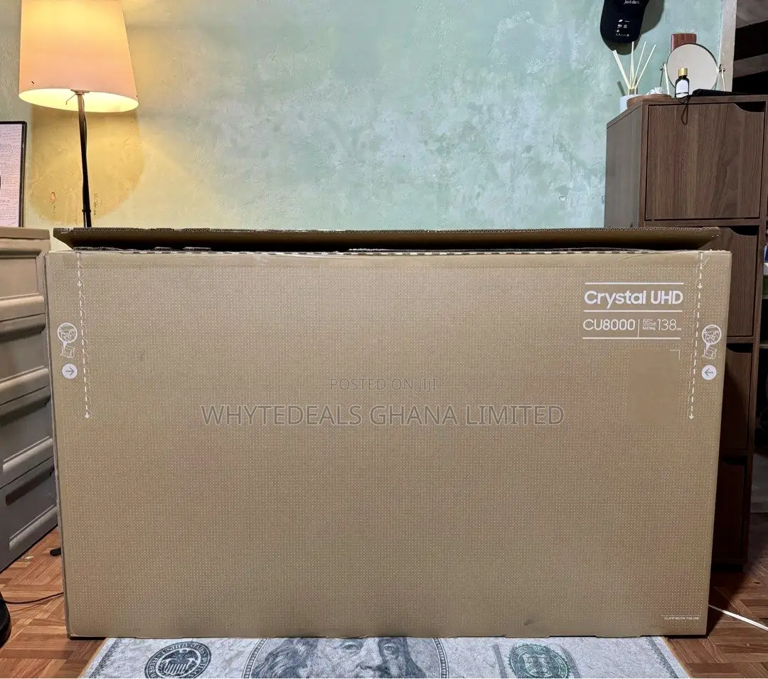 Samsung 55” Uhd Smart Voice-Controlled Led Tv-Cu8000 2024