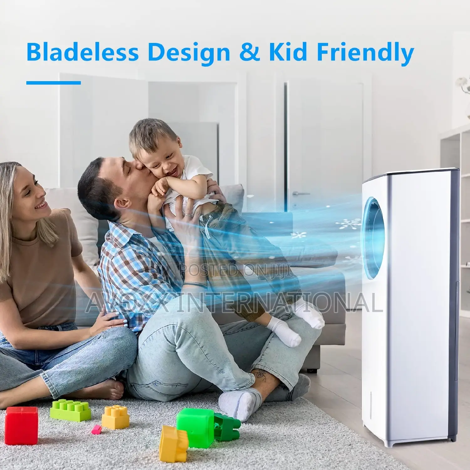 Trustech BLF-T04L Portable Evaporative Bladeless Air Cooler
