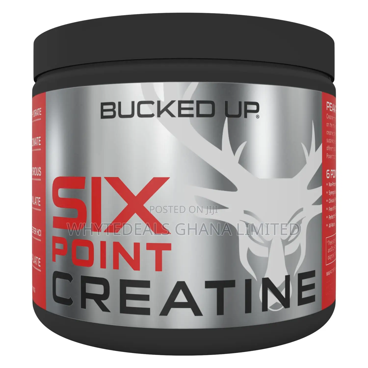 Bucked Up Six Point Creatine-Strength,ENERGY 4 Men and Women