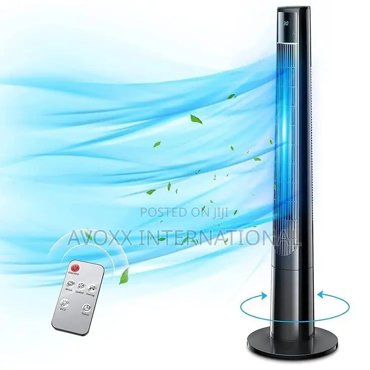 Tower Fan - 48" Oscillating Tower Fan, Bladeless 
Bl-Fs2-D