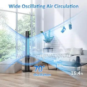 Tower Fan - 48" Oscillating Tower Fan, Bladeless 
Bl-Fs2-D