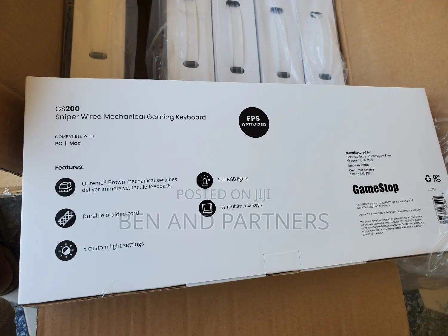 Original Sealed Gamestop Tkl Rgb, Gaming Keyboard Available