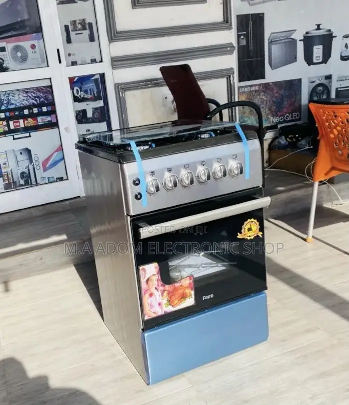 Energy Sufficient Ferre 50x60 4 Gas Burner With Oven Grill