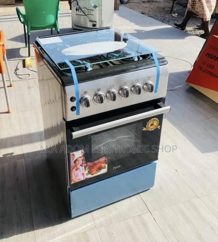 Get Affordable Ferre 50x60 4 Gas Burner With Oven and Grill