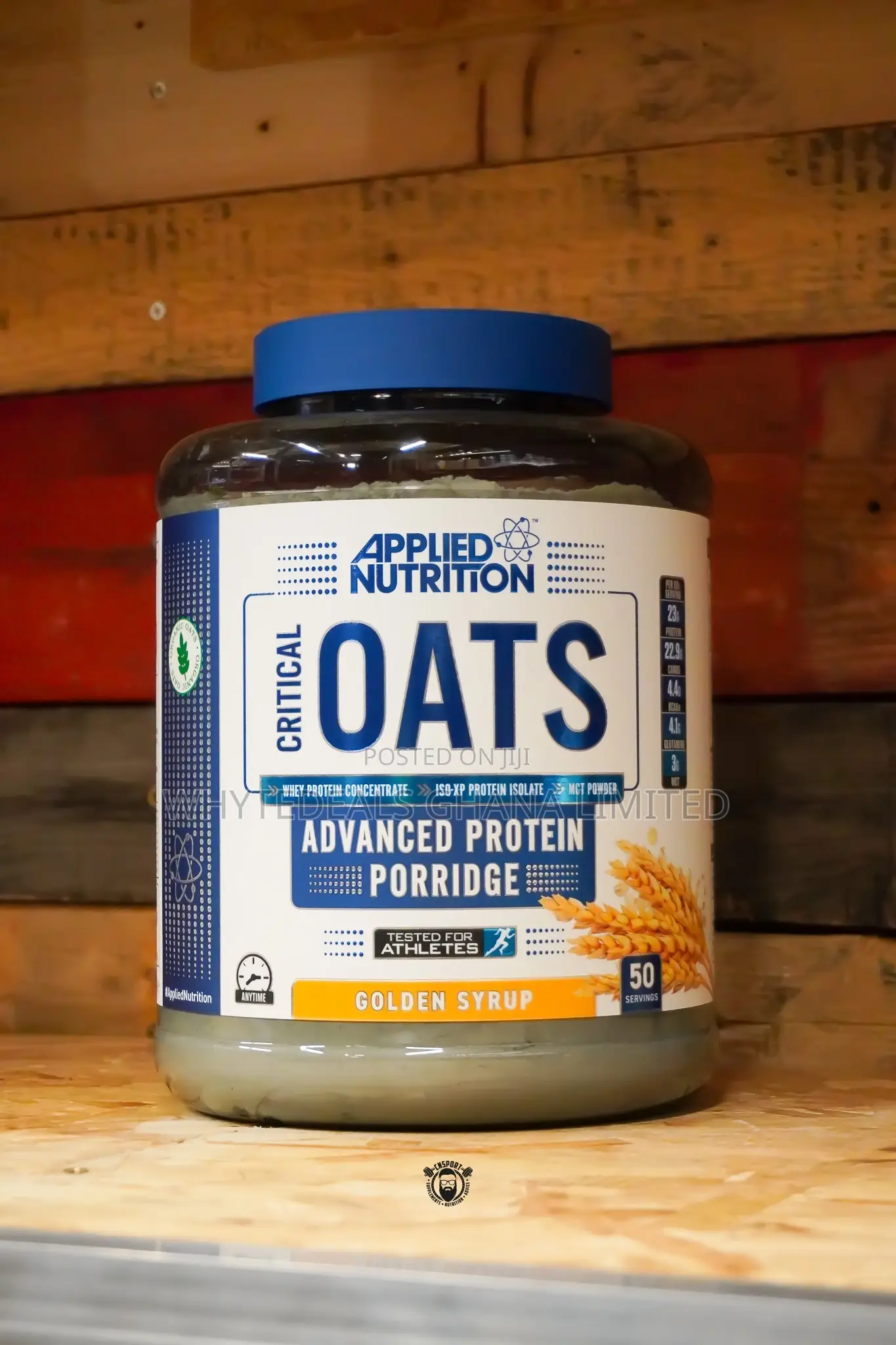 Critical Oats Whey Protein Isolate Porridge Breakfast in Accra
