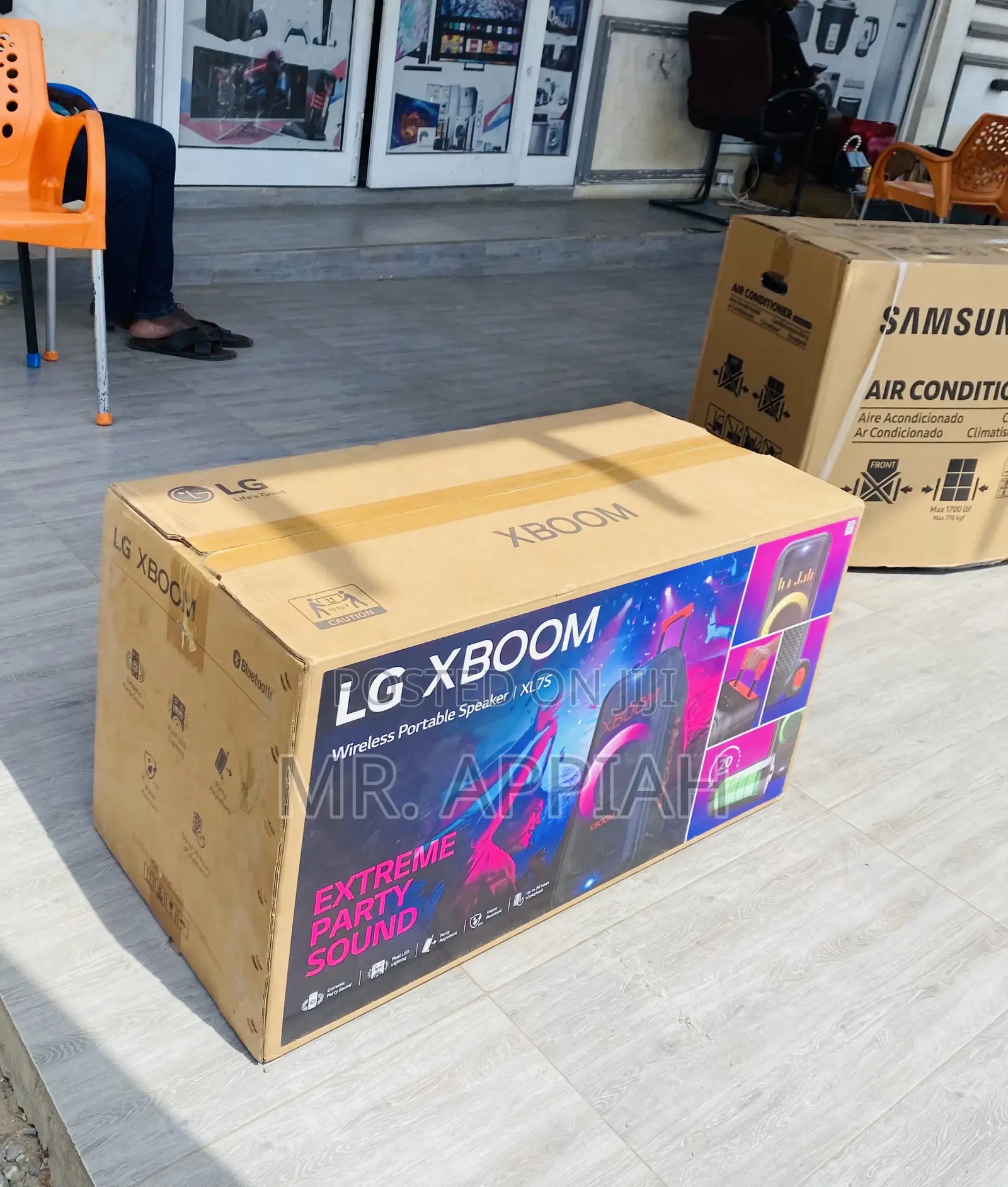 Buy Classic LG Portable Bluetooth Speaker(XL7S)Black.