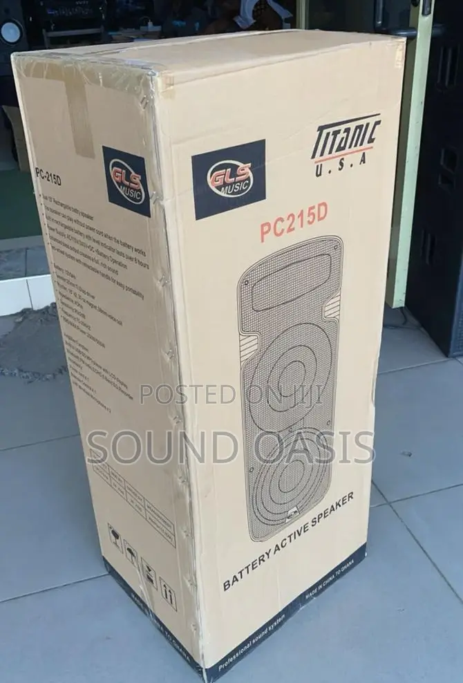 GLS Active Full Range Bluetooth Speaker (Single)