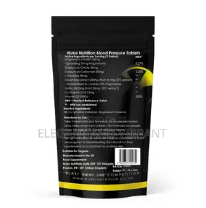 High Blood Pressure Pills With L-Theanine COQ10 Green Tea