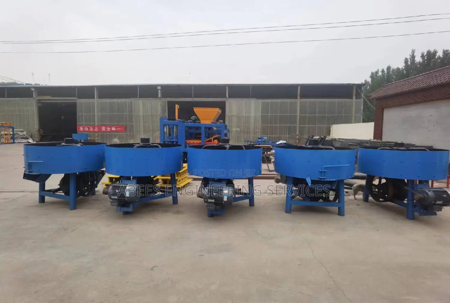 Industrial Block Machine