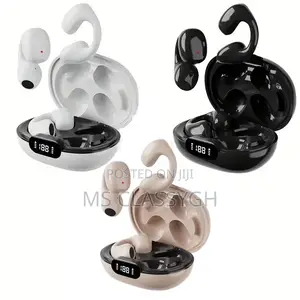 Bluetooth Earbuds Ear Clip Non-in-Ear Digital Display Wearin