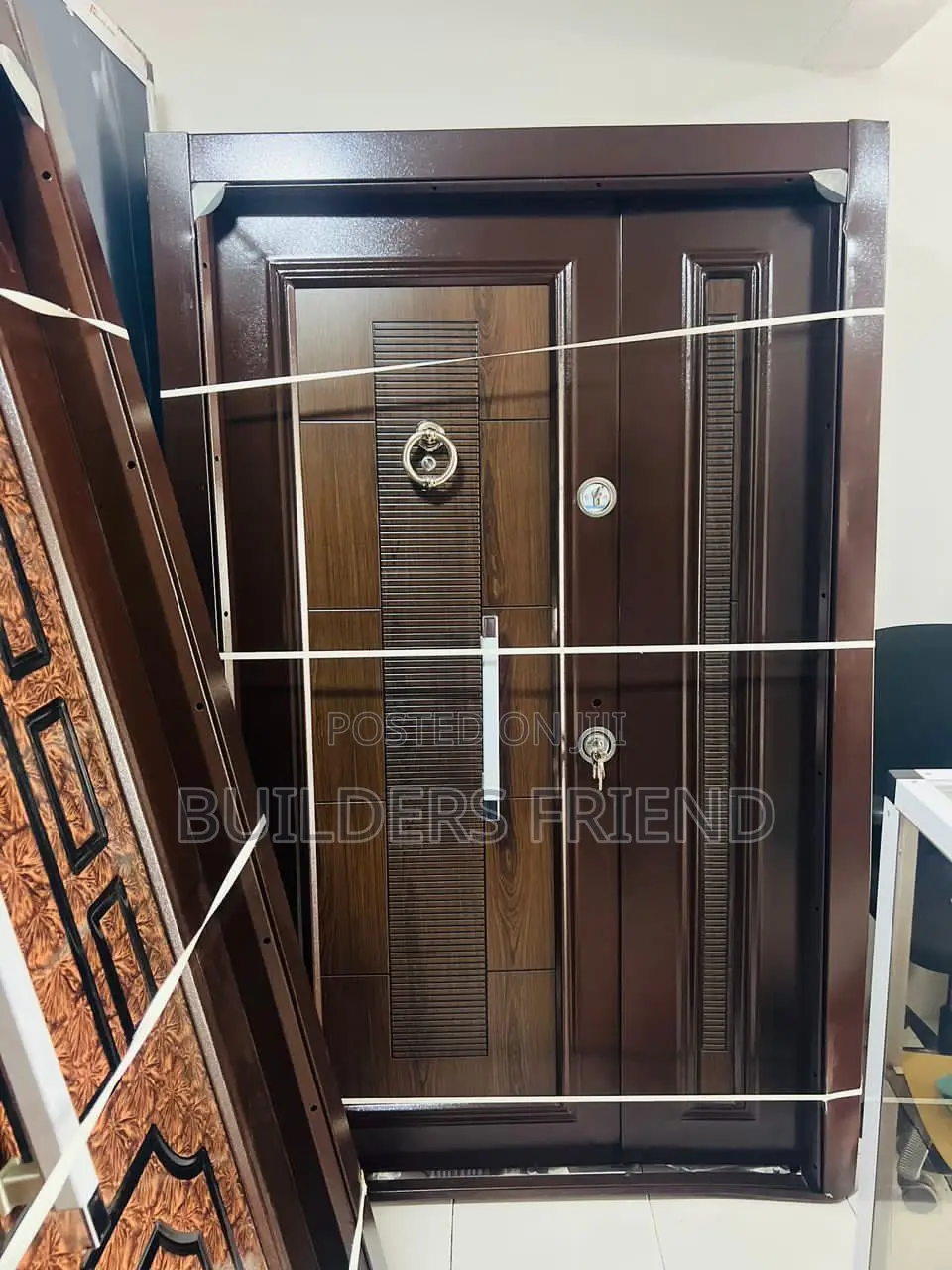 Classic Heavy One Half Security Door With Double Lock