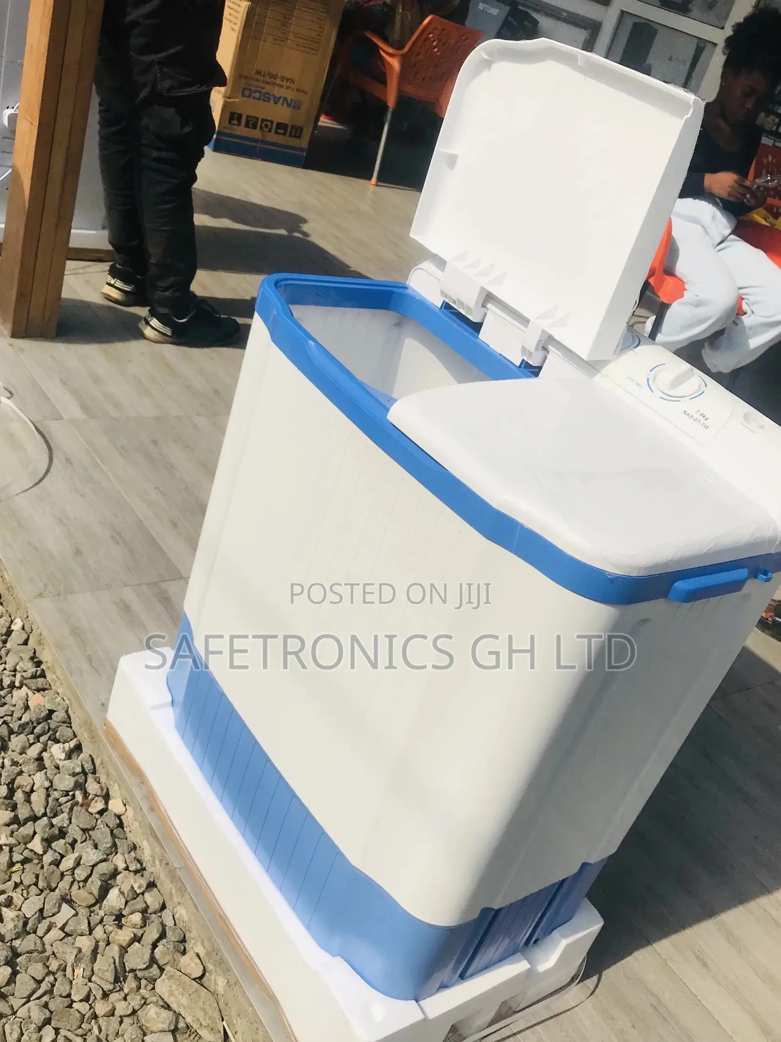 Electric Washingmachine 7kg Topload Semiutomatic Nasco