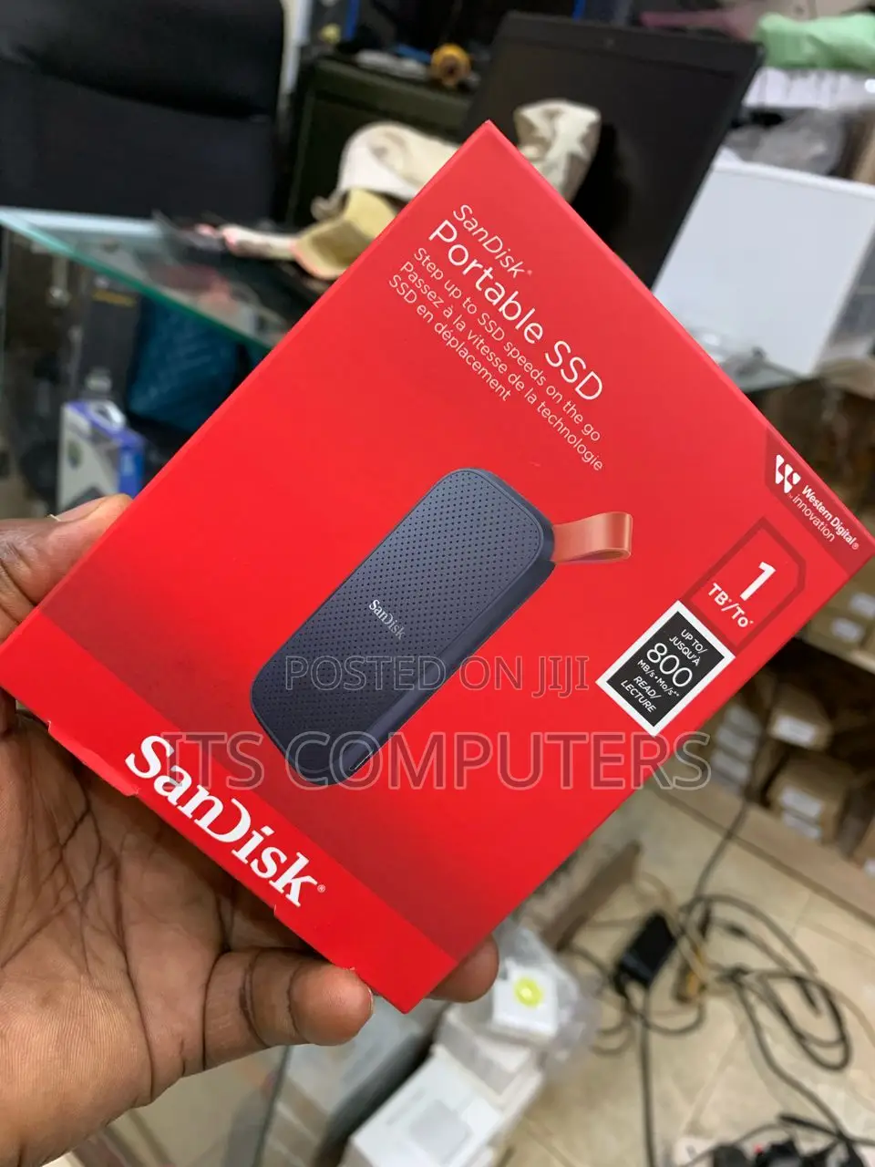 1tb Sandisk Portable SSD 800 External Drive