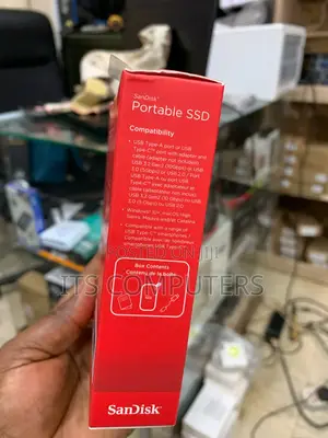 1tb Sandisk Portable SSD 800 External Drive
