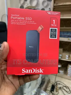1tb Sandisk Portable SSD 800 External Drive