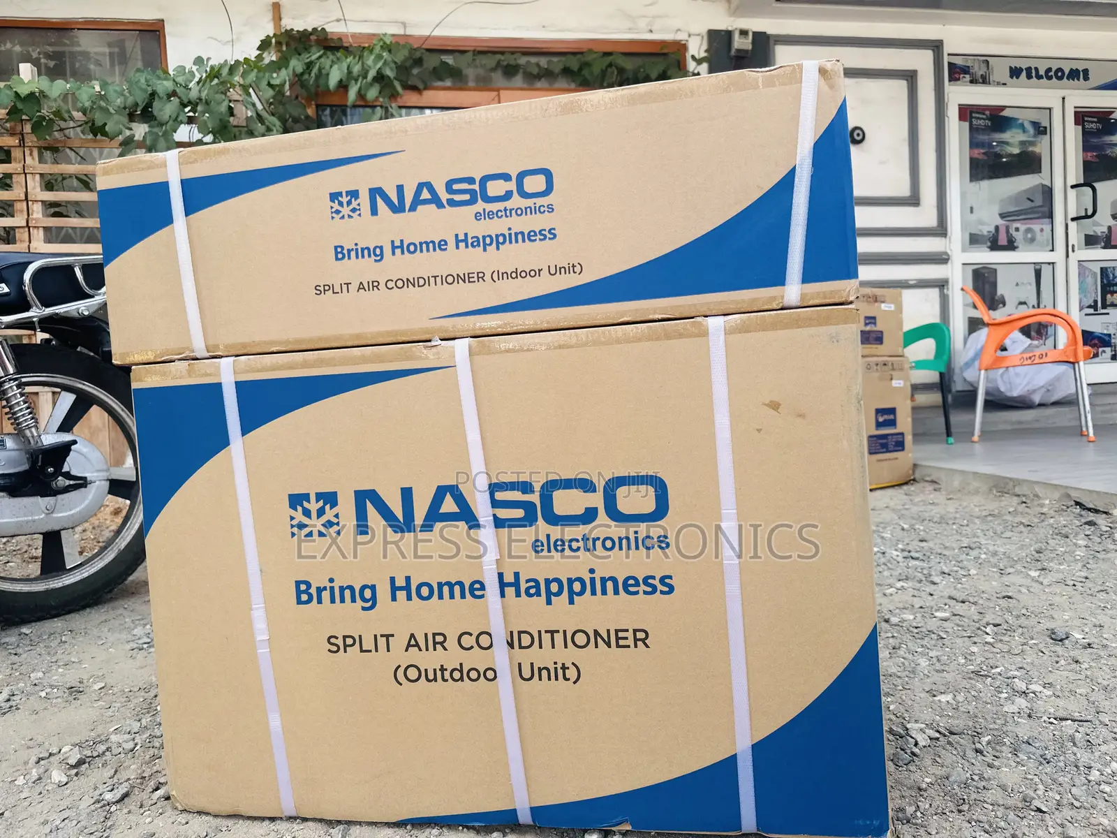 Nasco 2.0hp Split R410 Gas White  