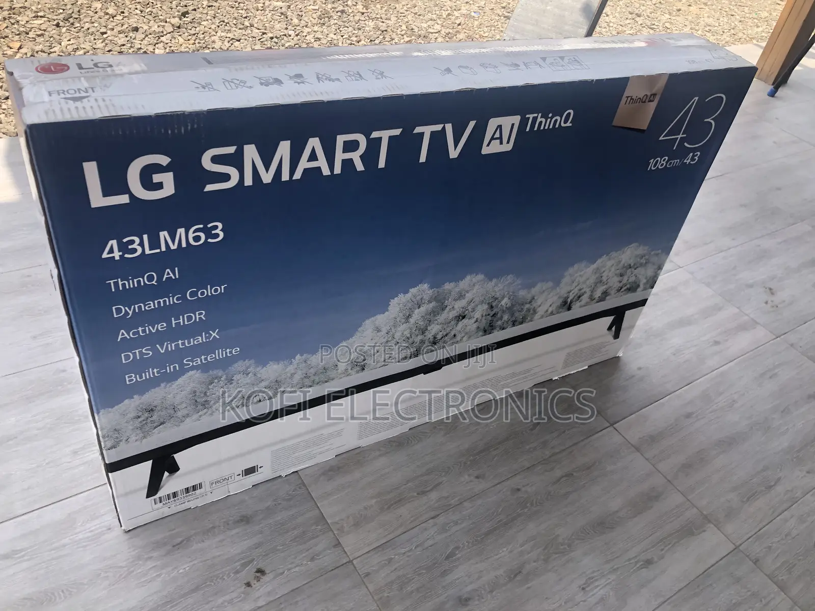 Live in Wonder With AI LG 43LM6300PVB 43 Inches FHD Smart TV