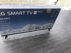 Live in Wonder With AI LG 43LM6300PVB 43 Inches FHD Smart TV