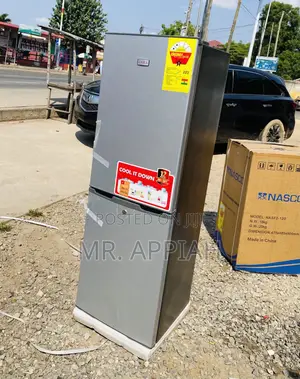 Shop Original Zara 240bf Double Door Electric Fridge,Gray.