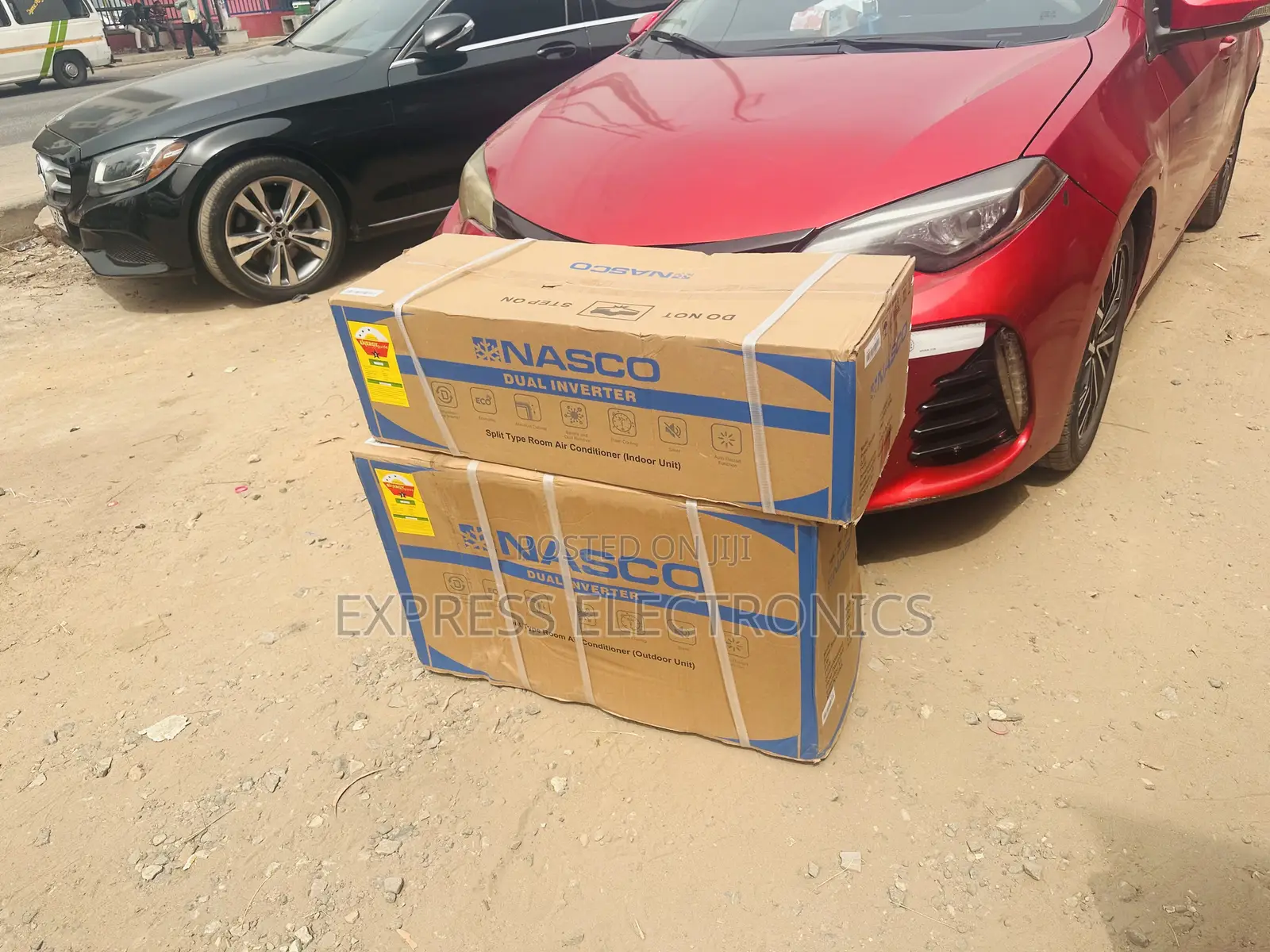 Fast Cooling Nasco Split Dual Inverter White  1.5hp