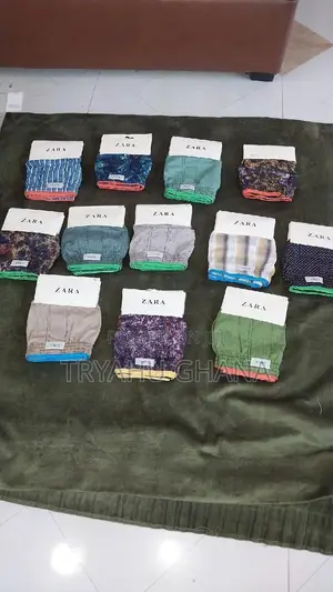 Original Zara Boxer Shorts in All Sizes Available for Sale