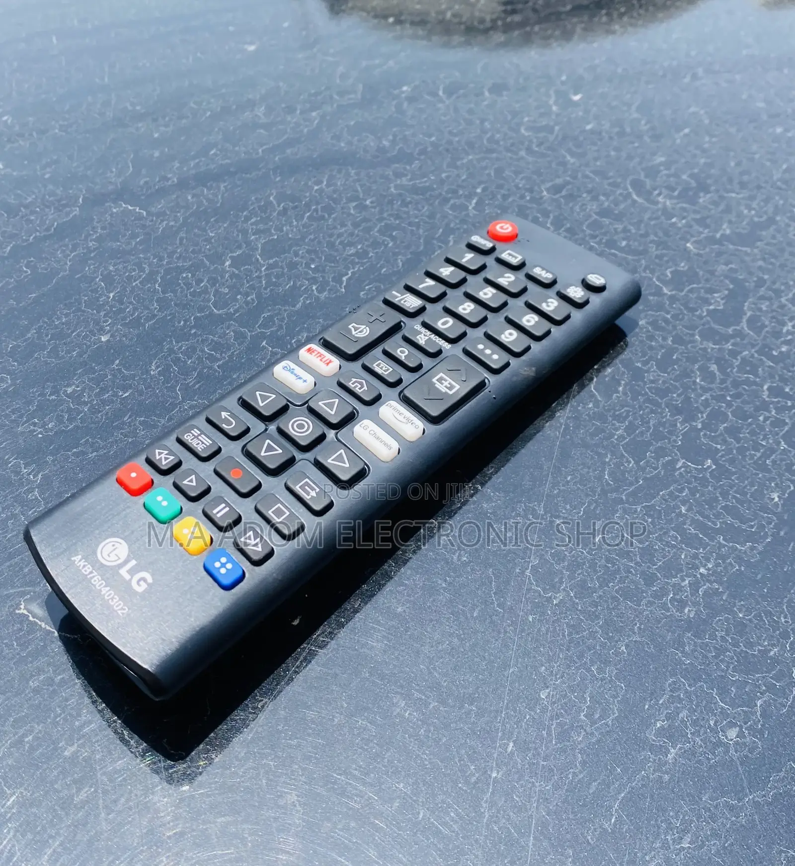 Sealed on Box LG Electric Remote Control,Black.