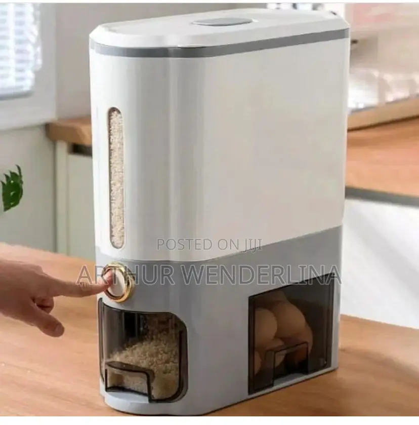Rice and Egg Storage Dispenser