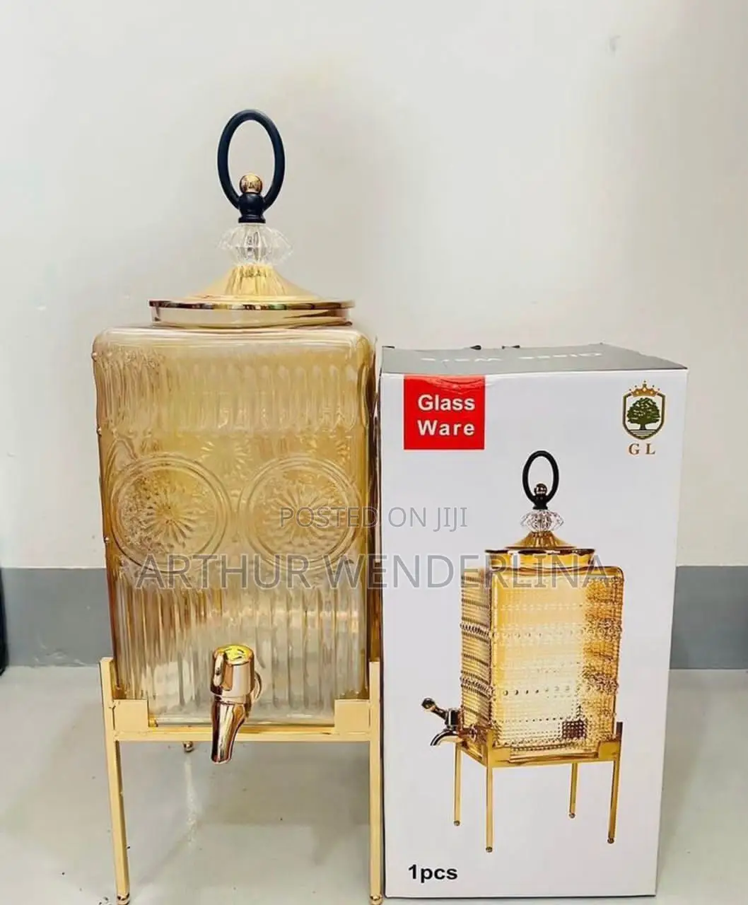 Glass Drink Dispenser