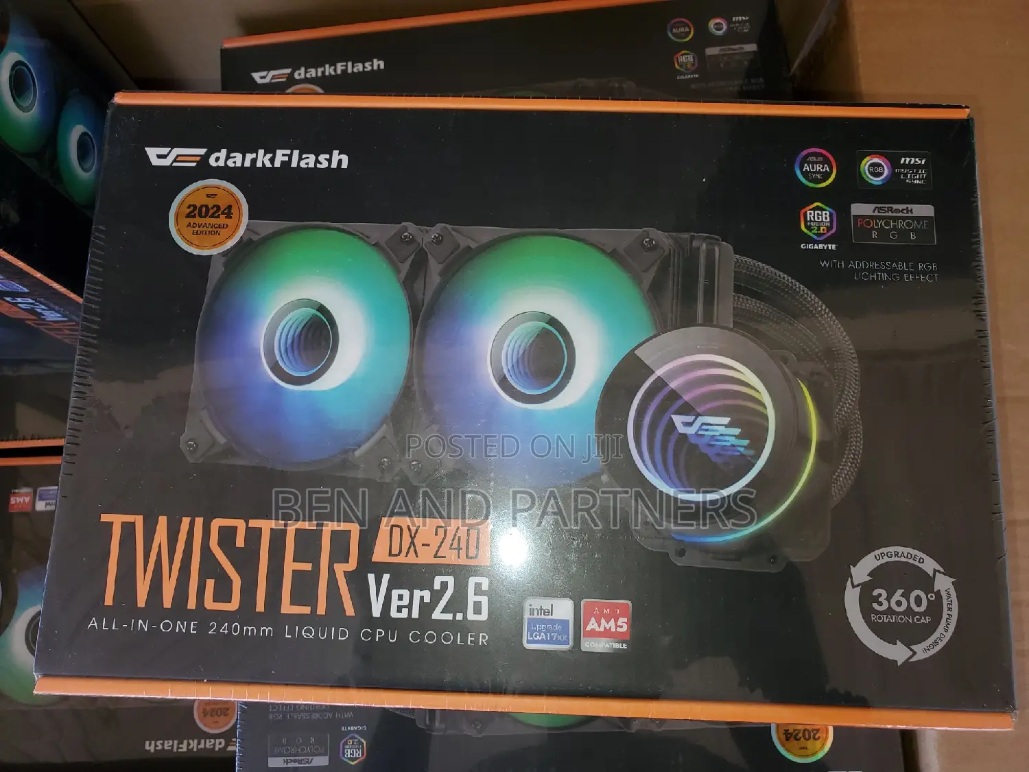 Darkflash Twister Dx 2.6 240mm Liquid Coolers Available