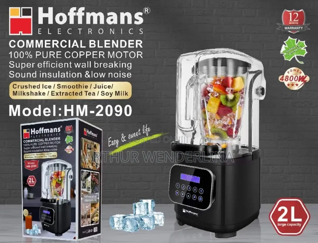 Hoffmans Quality Blender Commercial (2liters)