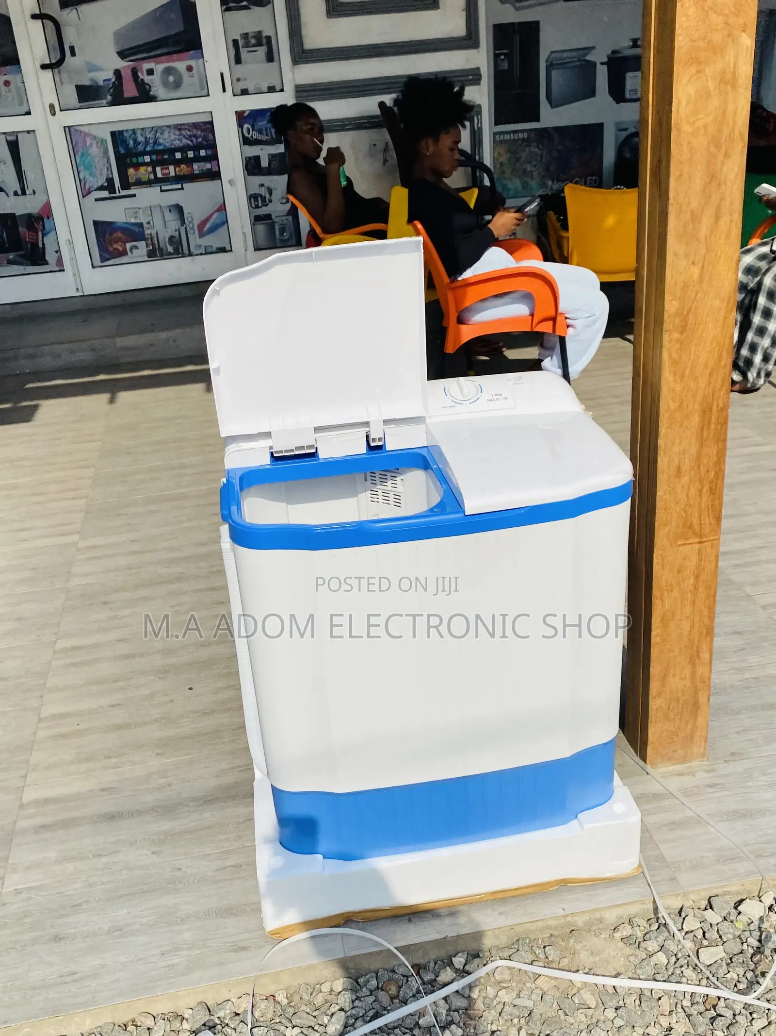 Sealed in Box Nasco 7kg Twin Tub Electric Washing Machine.