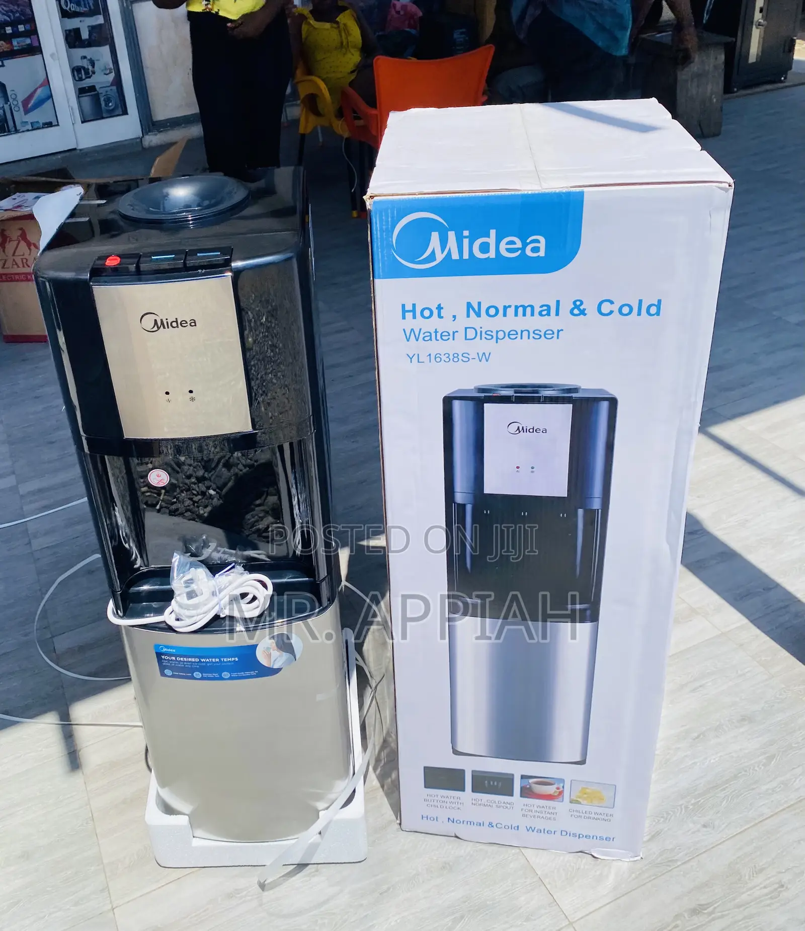 Elegant Midea Yl1638s-W Electric Water Dispenser(Yl1638s-W)