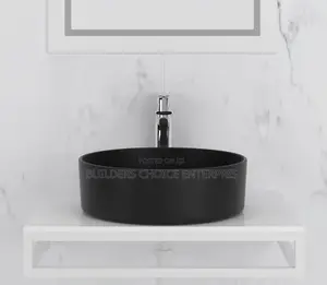 Pedicure Bowl ,Counter Top (Matt Black 95B)