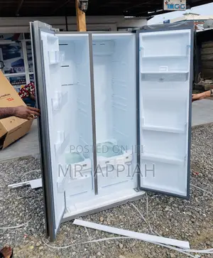 Shop Classic TCL TCL-P520SBN Side by Side Fridge,Gray.