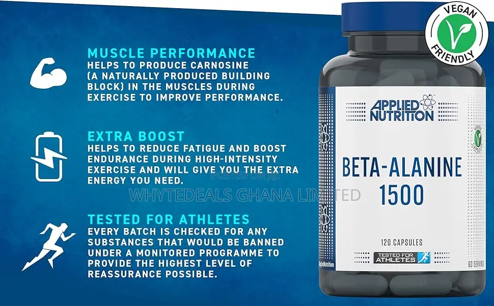 Beta Alanine 1500-Strength Performance for Men and Women