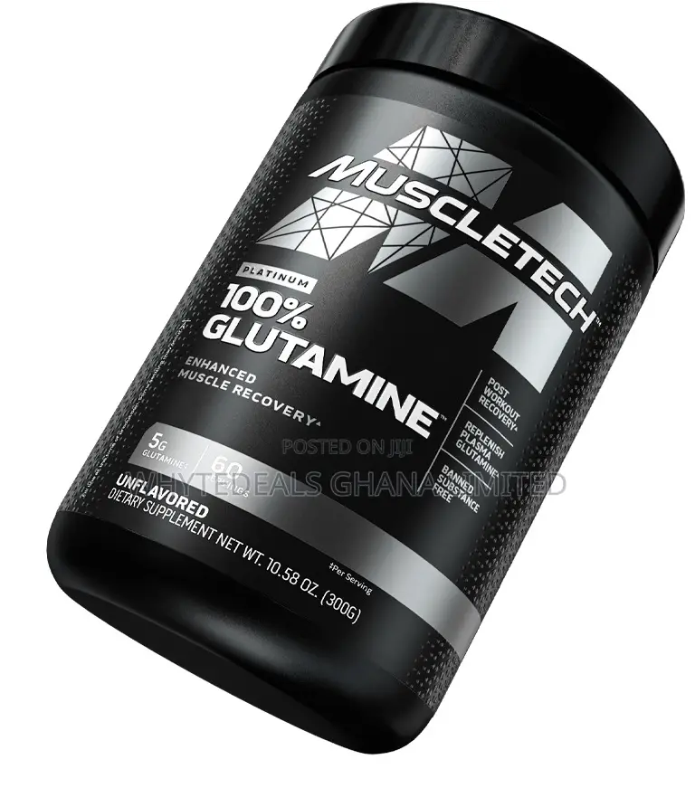 Muscletech 100% Platinum Pure Glutamine 4 Recovery Growth