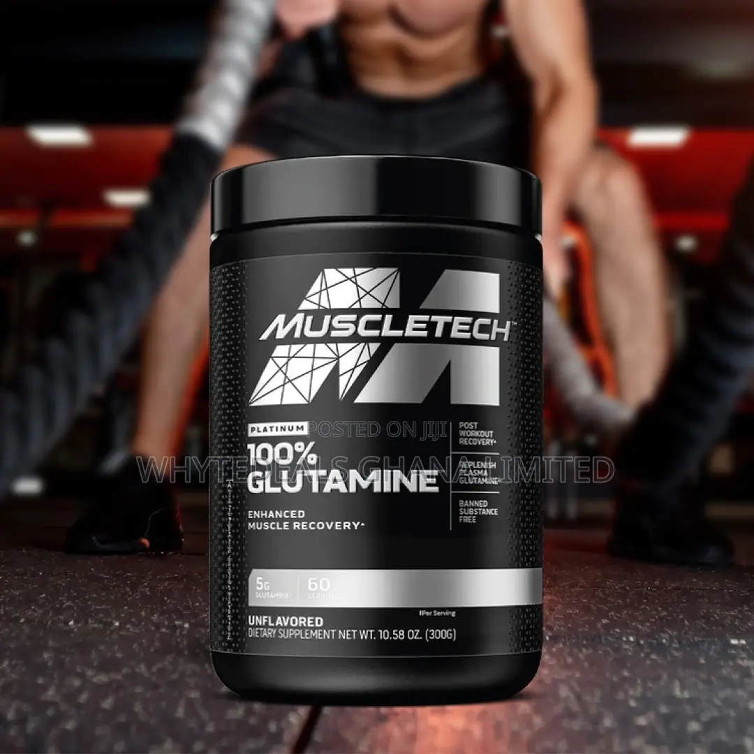 Muscletech 100% Platinum Pure Glutamine 4 Recovery Growth