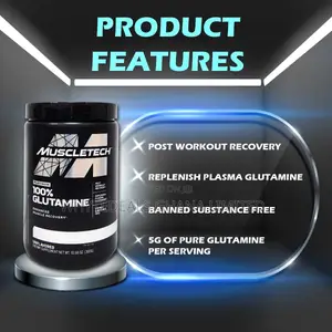 Muscletech 100% Platinum Pure Glutamine 4 Recovery Growth