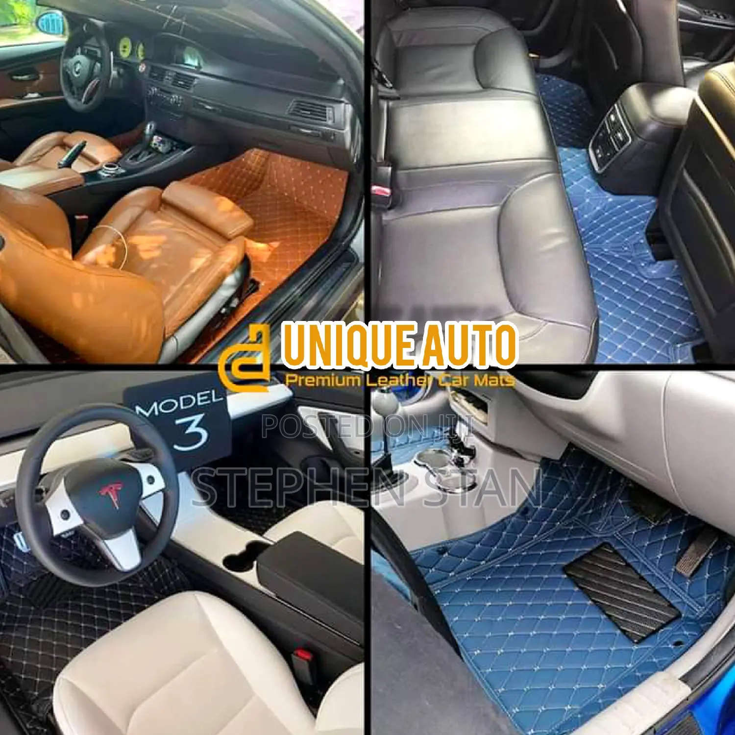 Mercedes Benz BMW Full Lining Coverage Triple Padded Floor