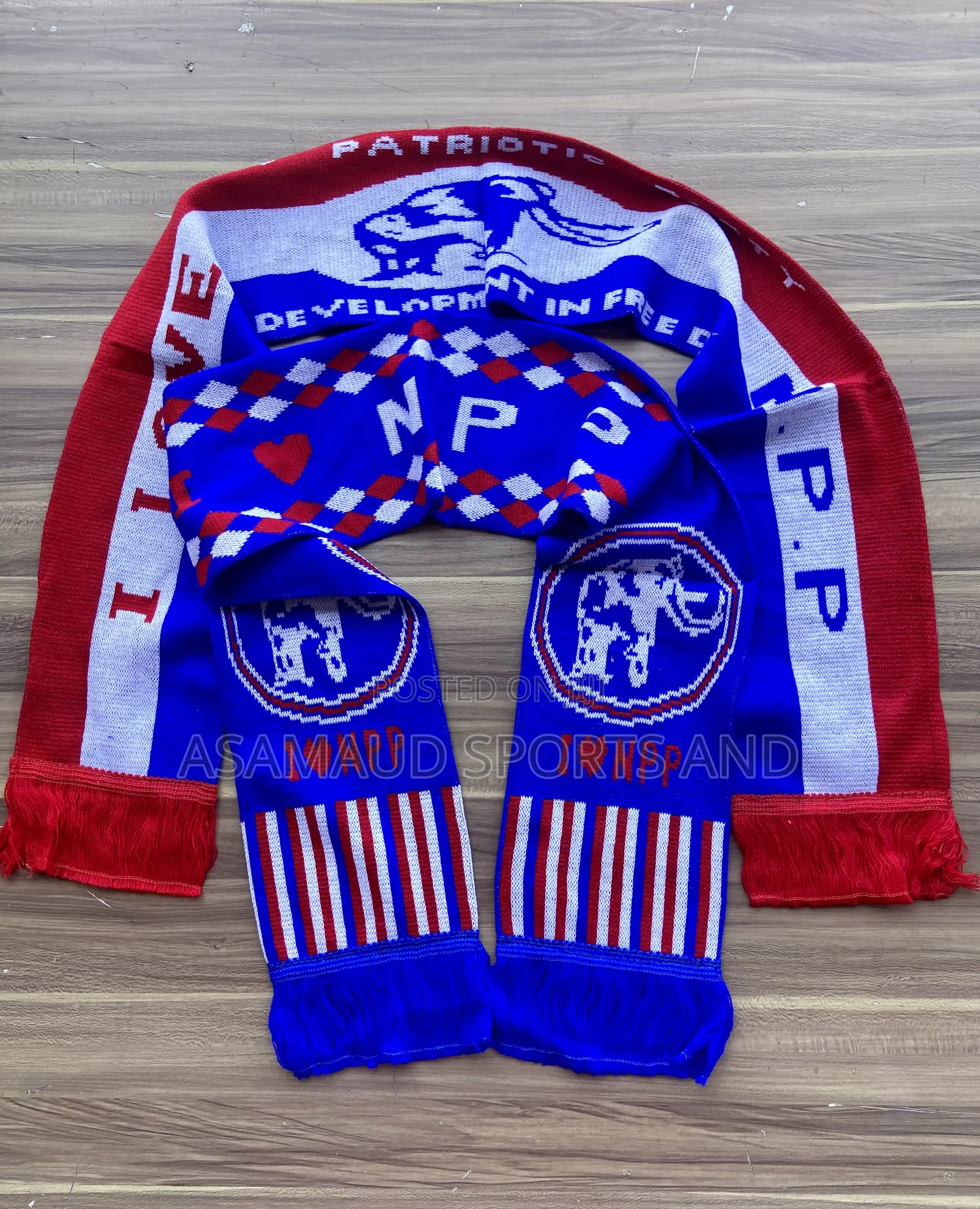 Original Cotten Muffler for New Patriotic Party