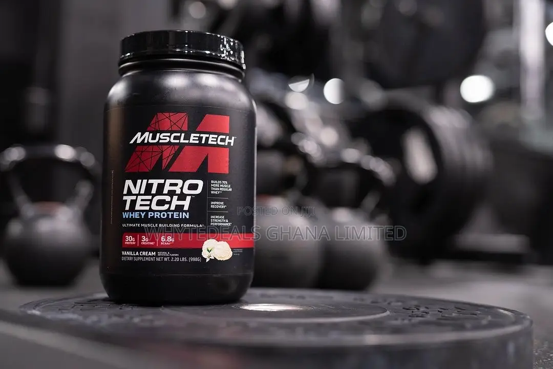 2lbs Nitro-tech Whey Protein-bodybuilders And Weight Gainers