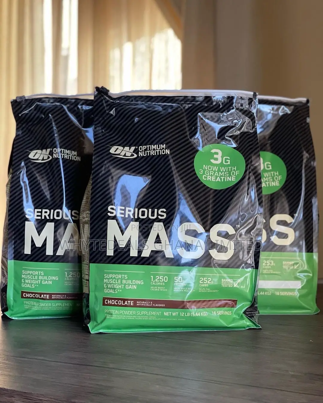 WEIGHT GAINER!Serious Mass Whey Protein-Increase WEIGHT 12lb