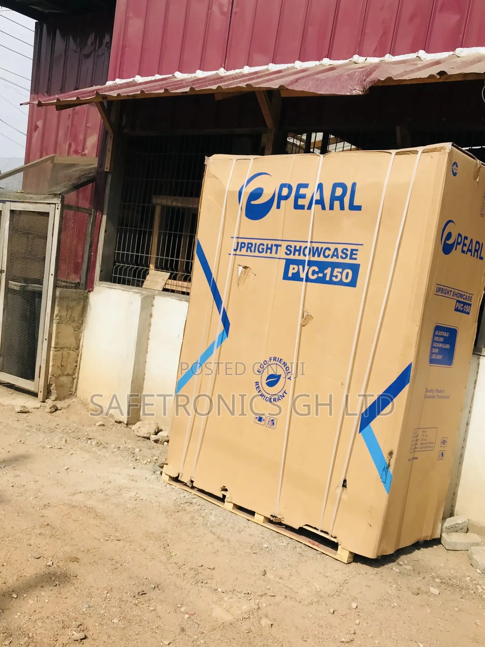 Display Glass Pearl 3 Doors Electric PVC-150 Fridge