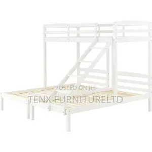 Bunk Bed Tripple (White)