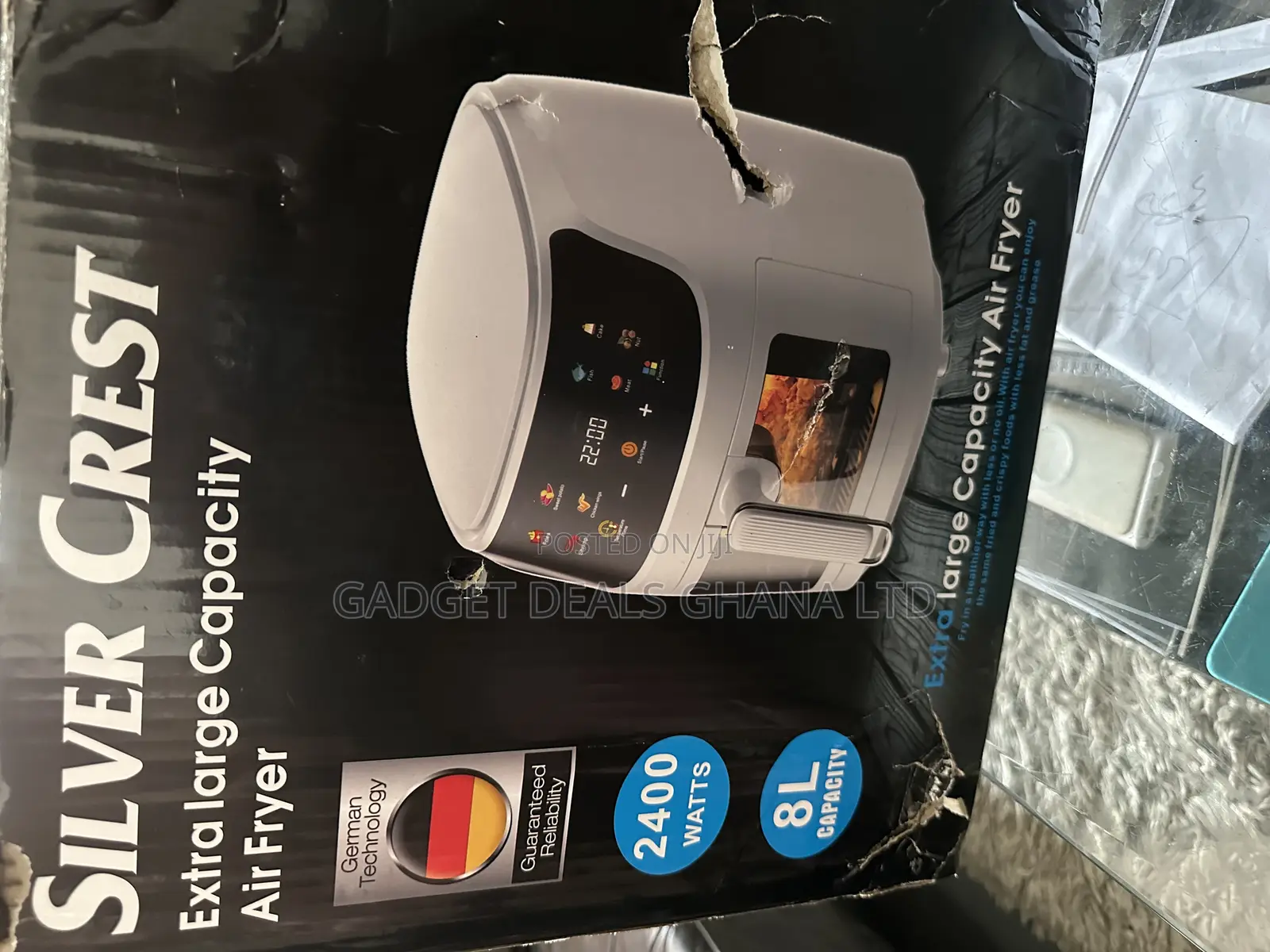 Silver Crest Extra Large Healthy Cooking Air Fryer