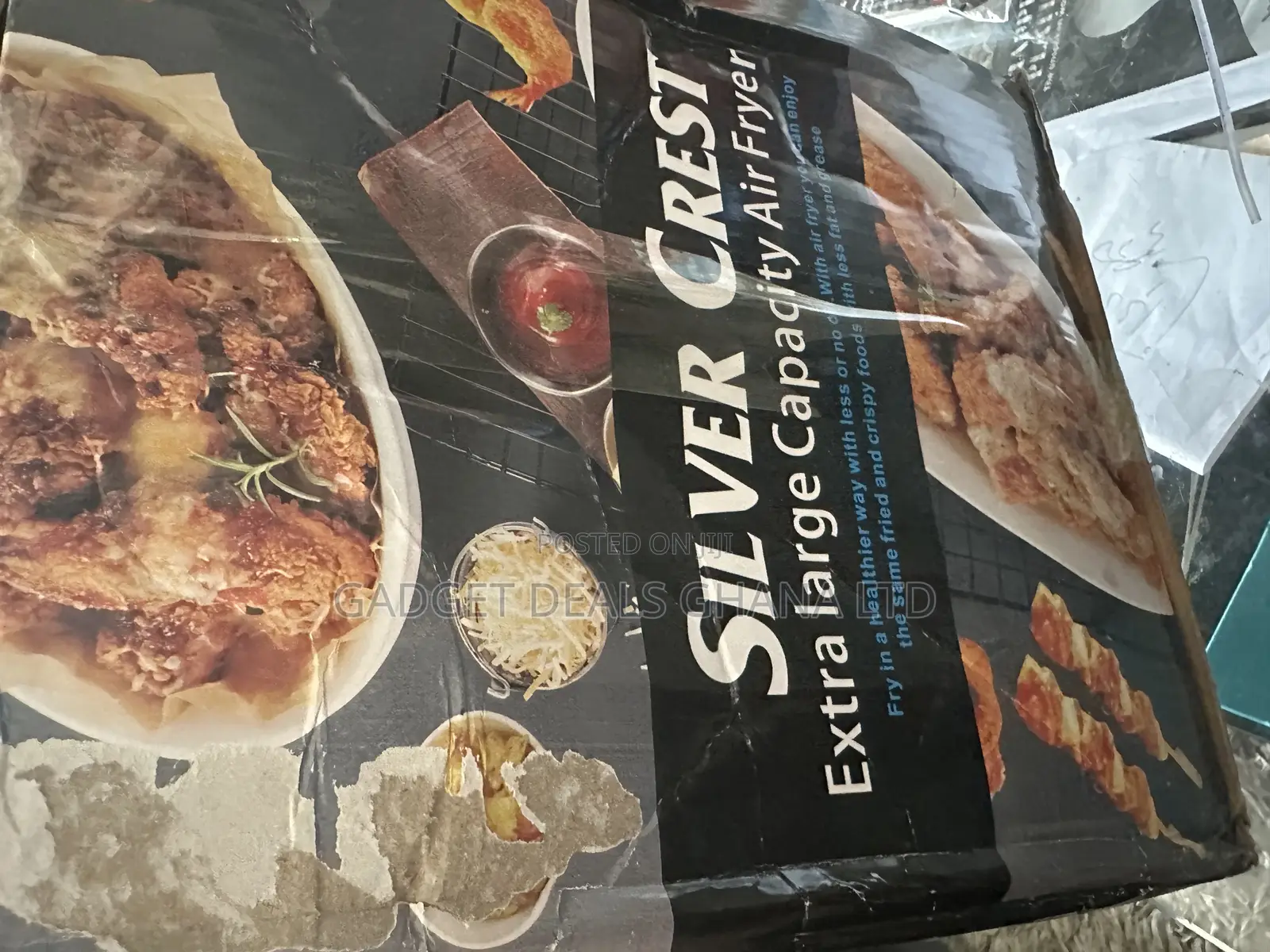 Silver Crest Extra Large Healthy Cooking Air Fryer