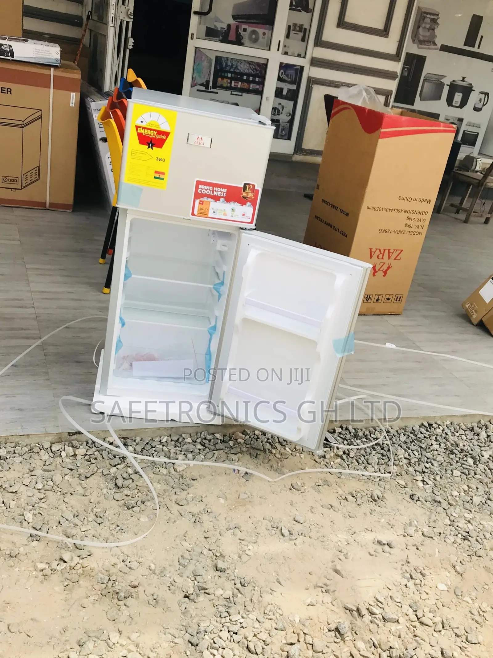 Topfreezer Doubledoor Zara-14tm Gray Lasting Fridge