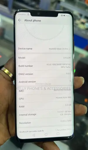 Huawei Mate 20 Pro 128 GB Black