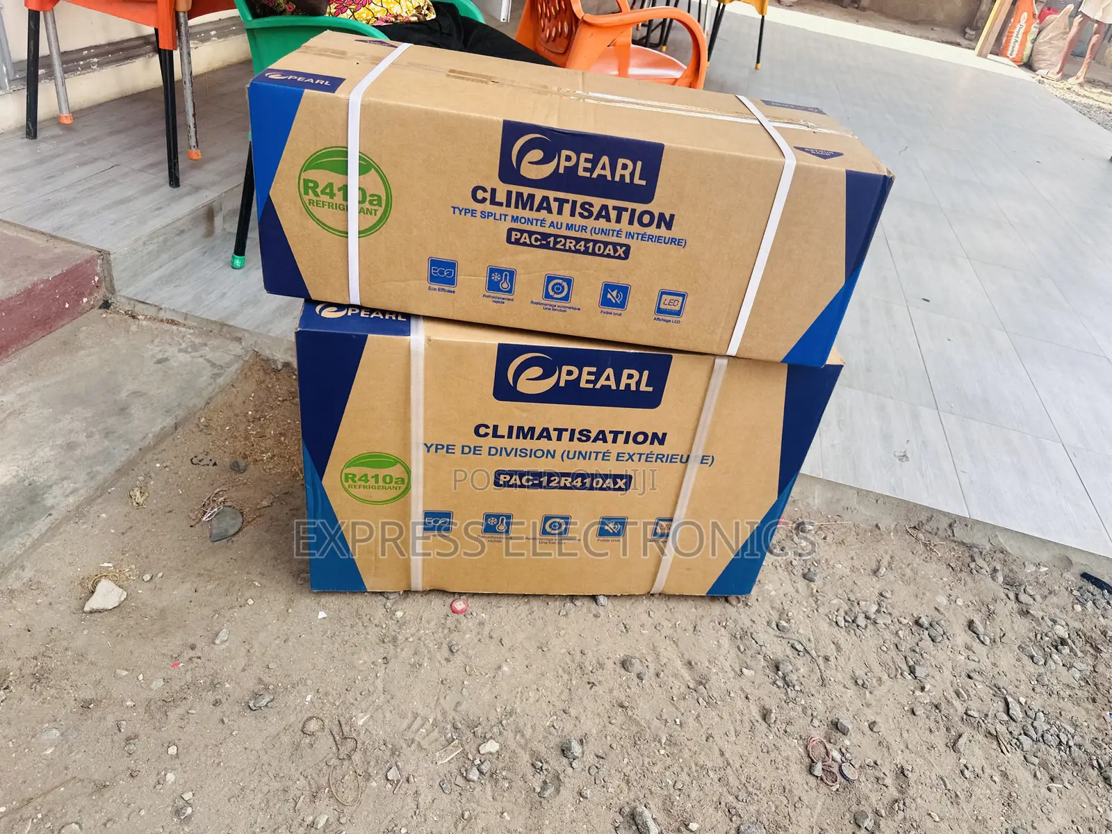 Air Conditioner Design Cool White Pearl 2.5hp Split R410